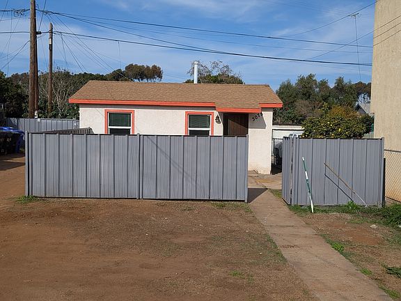 Secure fence around the outside of yard.