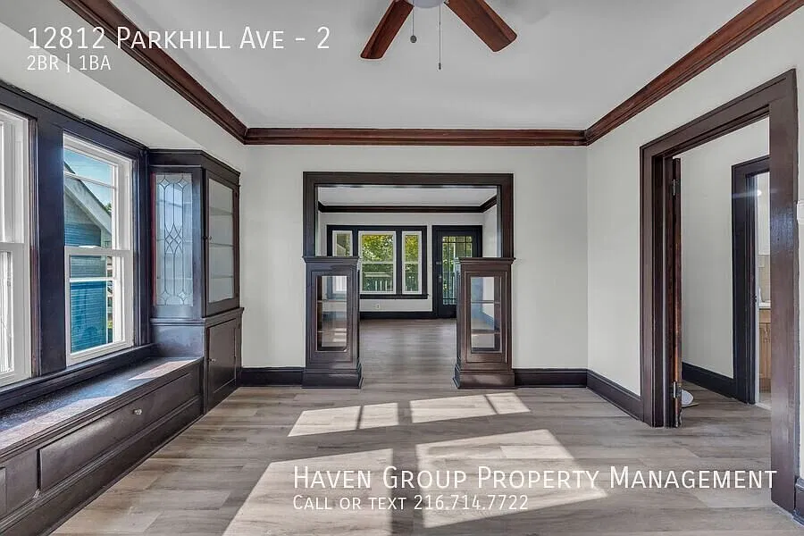 12812 Parkhill Ave | UP, Cleveland, OH 44120 - Spacious 2-bed 1-bath multi-family home! — Photo 4