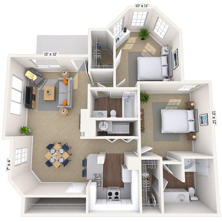 Floor plan Bradford