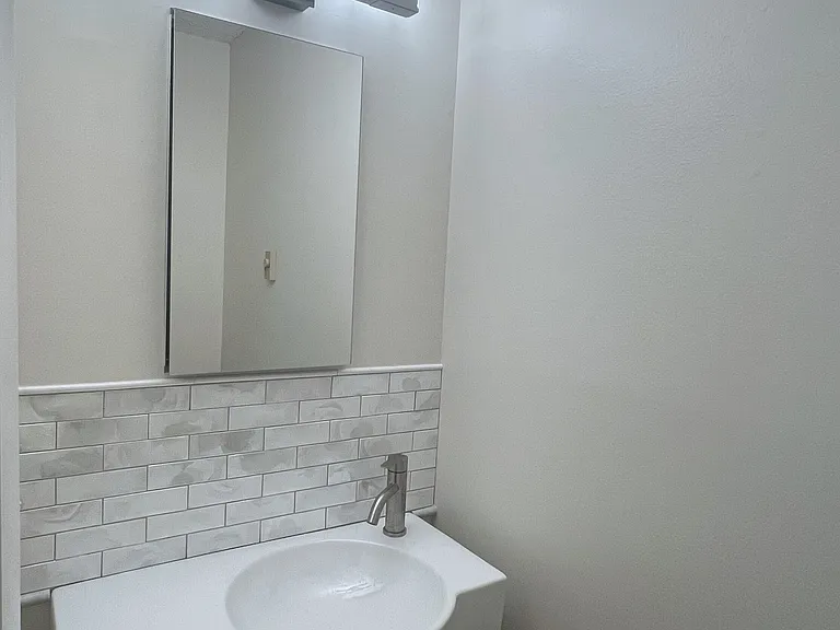 1st floor half bath