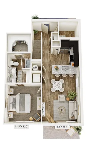 Floor plan SFR C1a