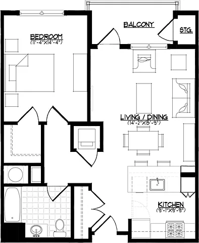 Floor plan A2