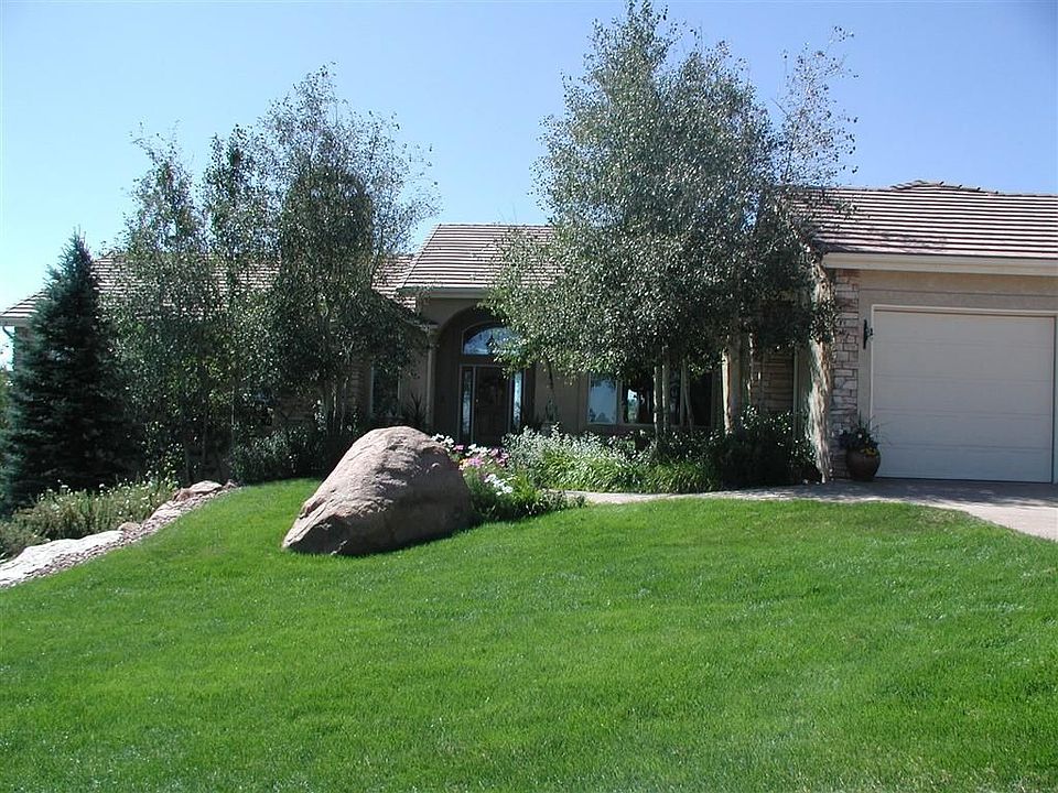 Front view of the home