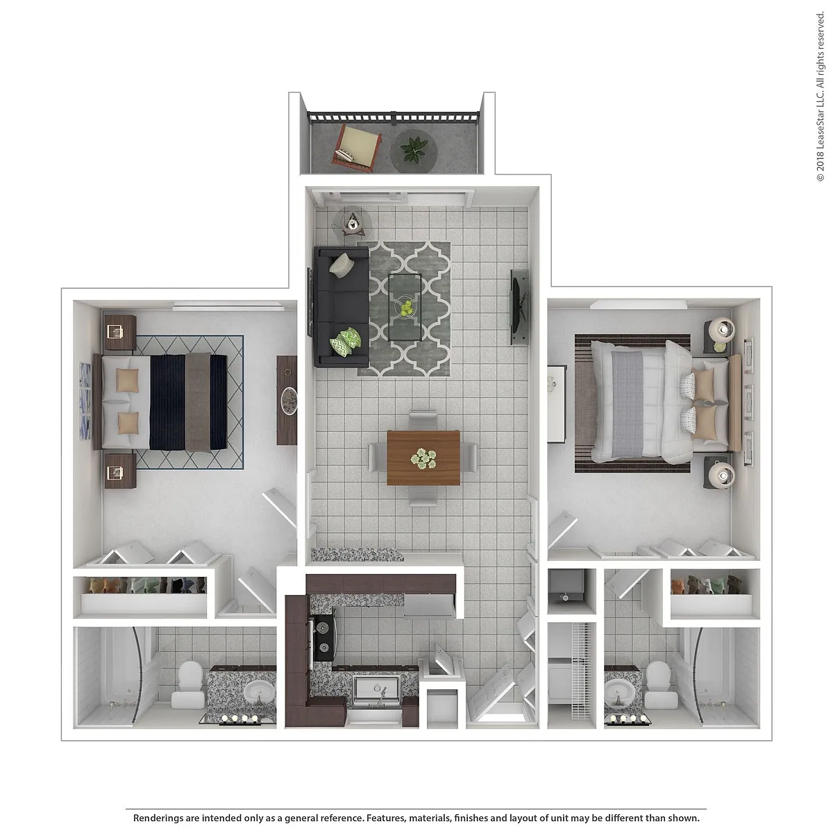 Floor plan 2X2