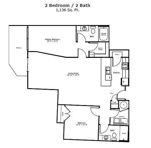 Floor plan Knickerbocker