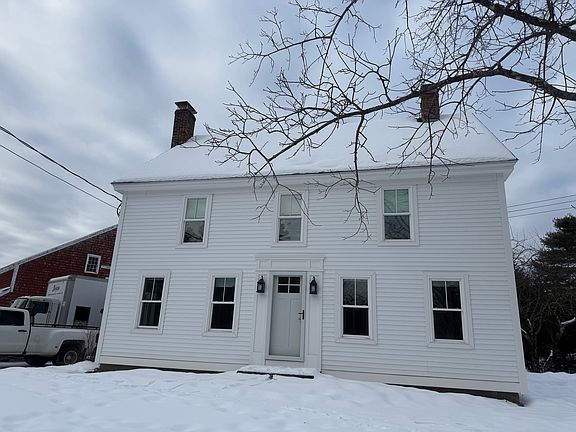 View of farmhouse from Winkley Pond Road