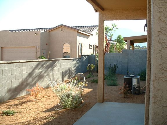 Backyard patio