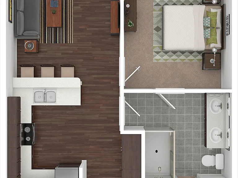 A2 3D Floor plan A2 3D Floor plan