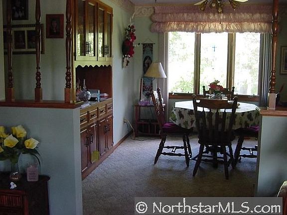Dining area off kitchen