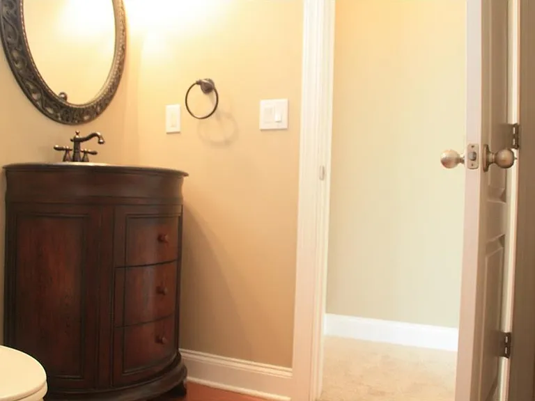 first level half bath.