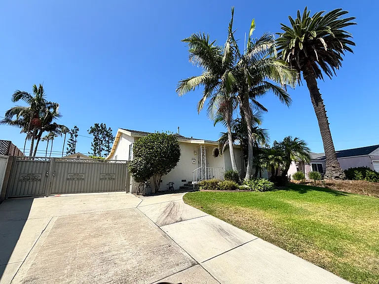 Driveway and front entrance