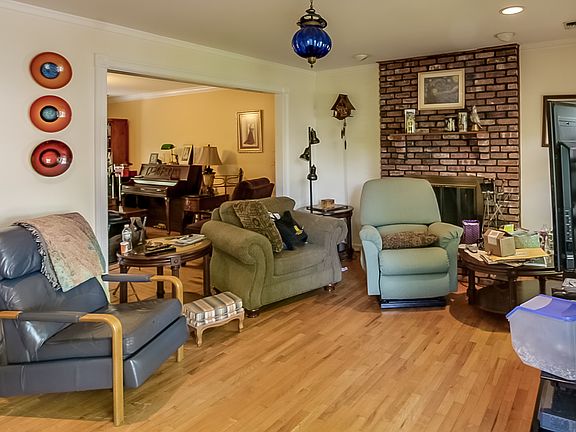 Fireplace in family room