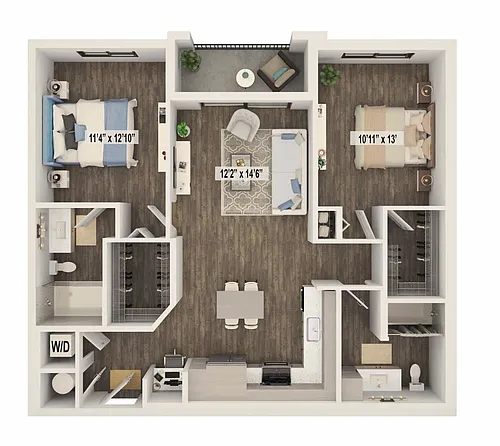 Floor plan Brax
