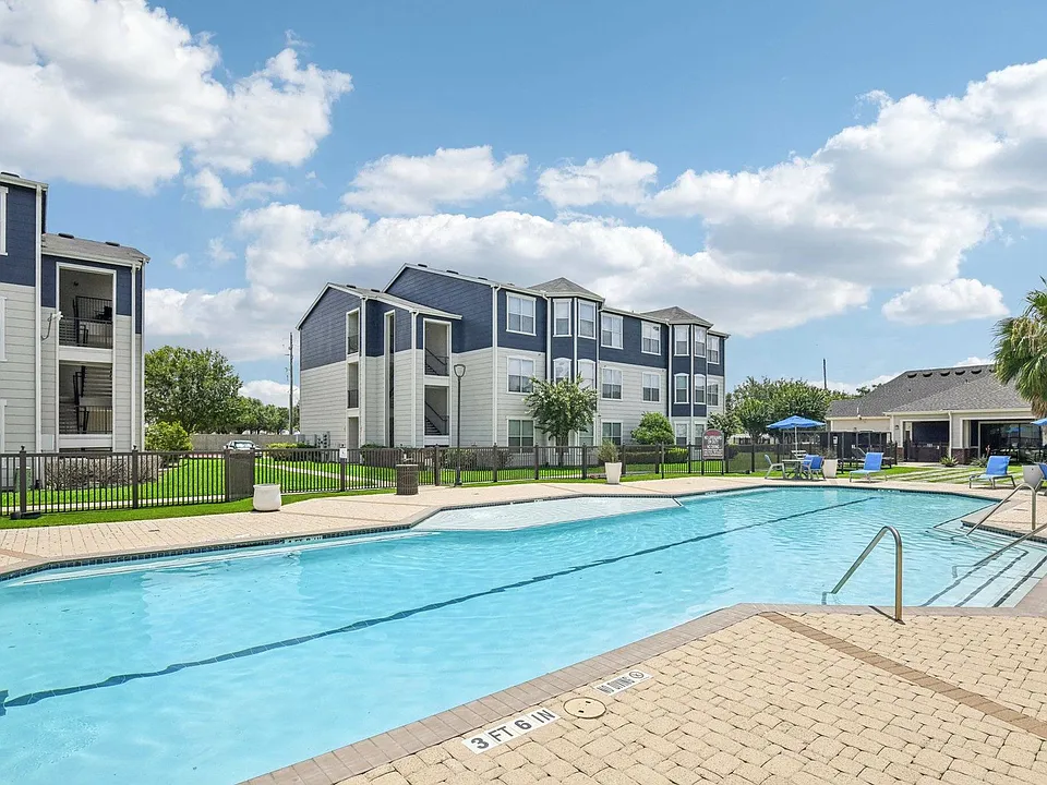 Resort-Style Swimming Pool at Towne West Apartments in Houston, TX