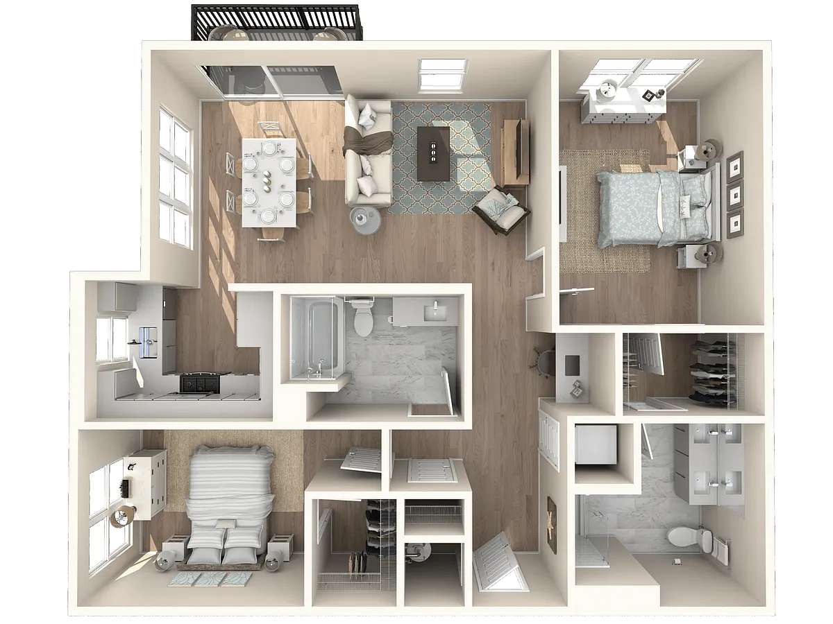 Floor plan B14