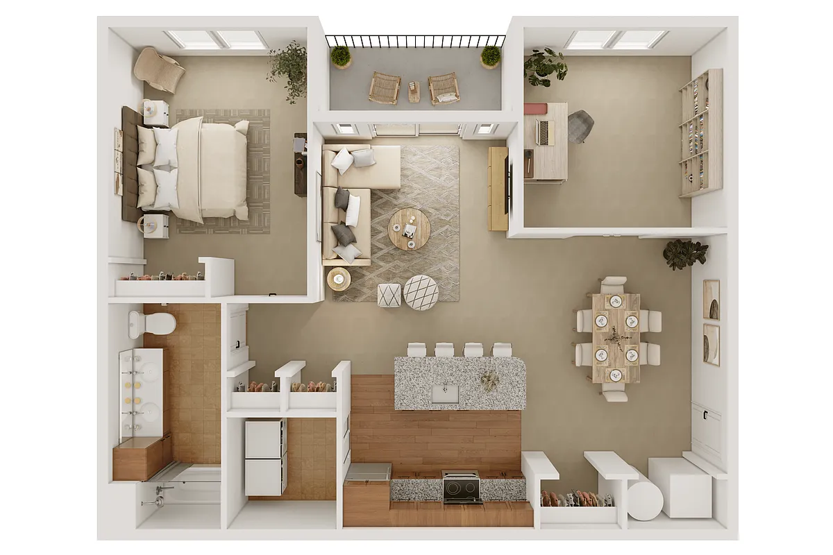 Floor plan The Denley