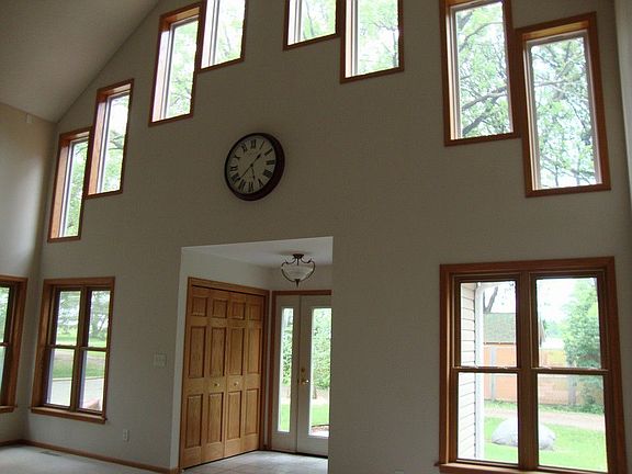 Vaulted Ceilings and Windows  in Living Room
