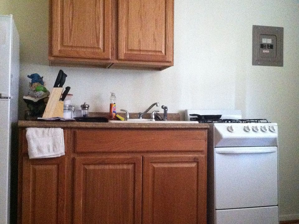 New cabinets and floors