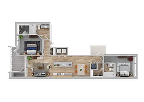 Floor plan Newport 1