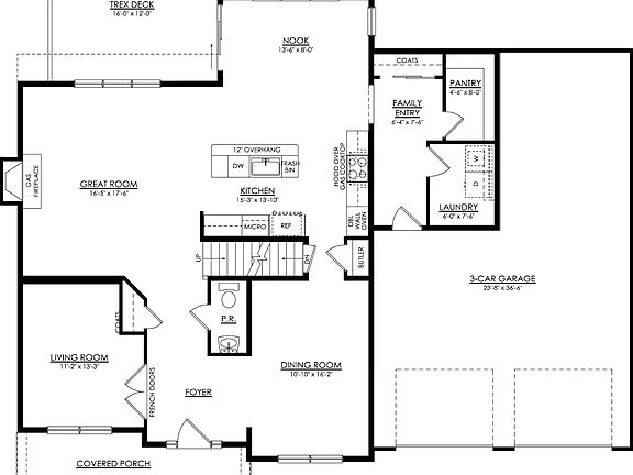 CB-3 First Floor Plan