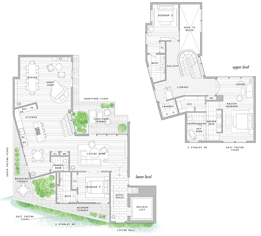 Floor plan Penthouse 20