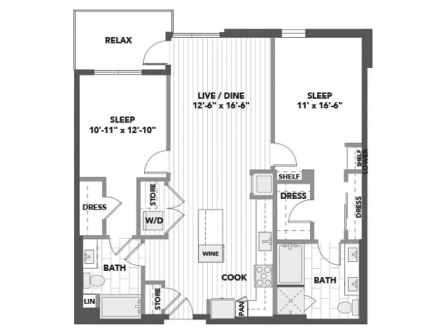 Floor plan C6