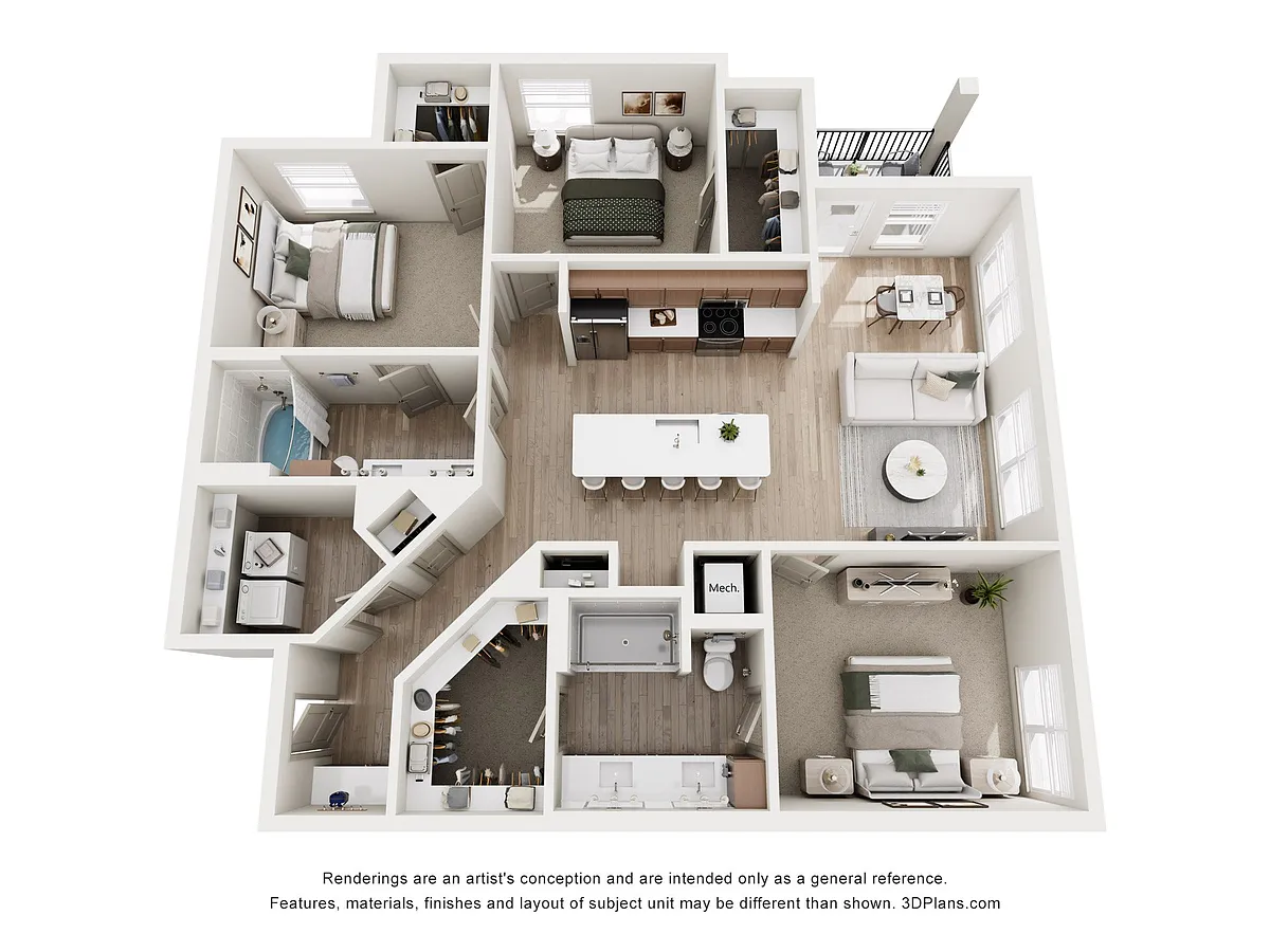 Floor plan C1