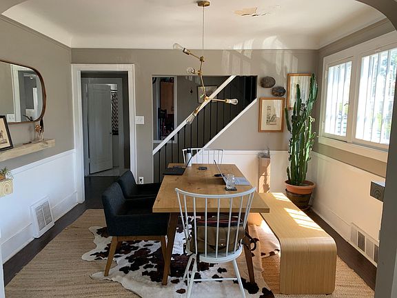 dining room currently unfurnished