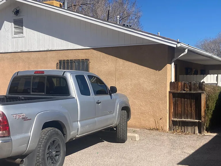 Parking off alley