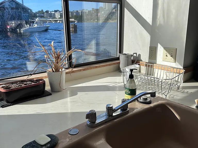 View from kitchen