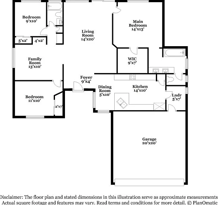 3 bed, 2.0 bath, 1425 sqft, $2,135 — Photo 2
