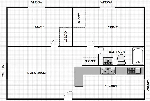 Floor plan 2X1
