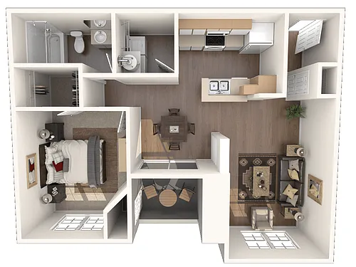 Floor plan Topaz Deluxe