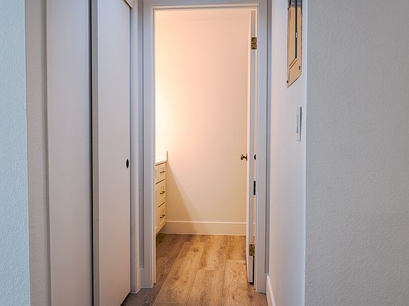 Lower common area half bathroom