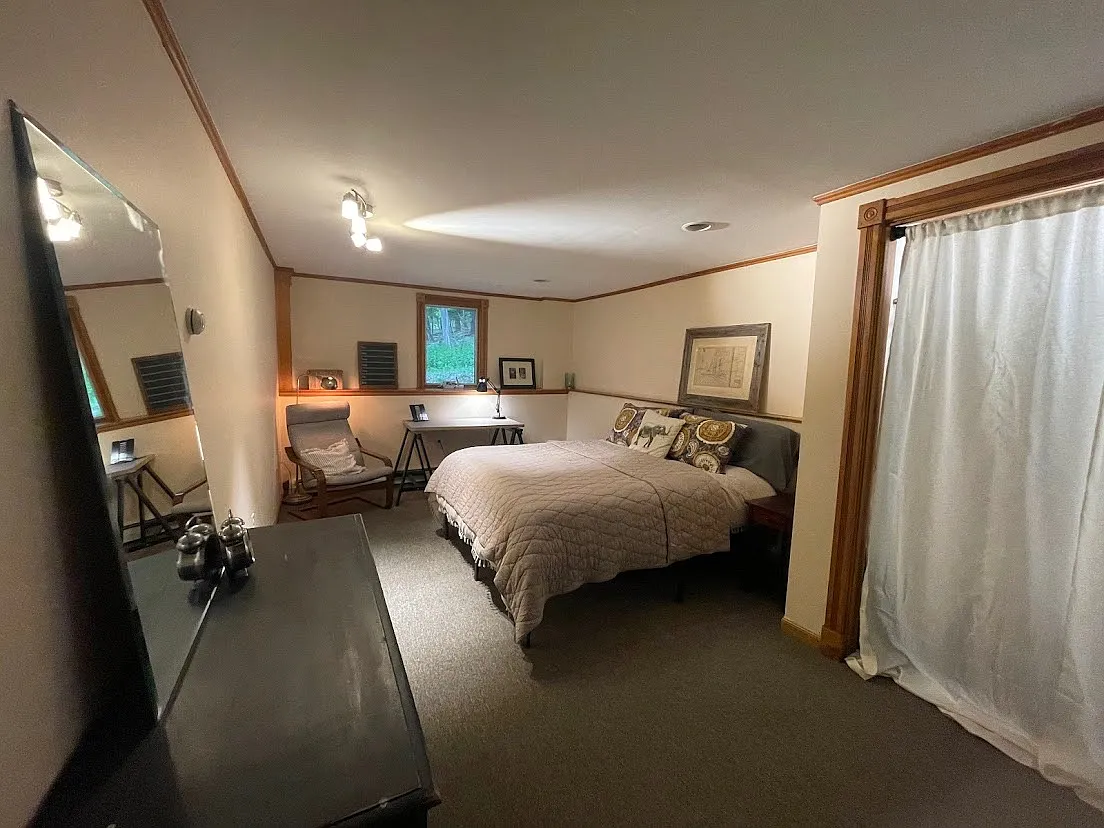 Bedroom from doorway with closet on the right - 3 Kinne St #B