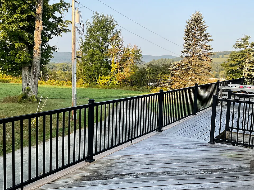 View from deck