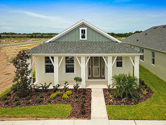 The Jasmine in Persimmon Park - Farmhouse Elevation