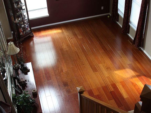 Cherry Floors in Whole Downstairs
