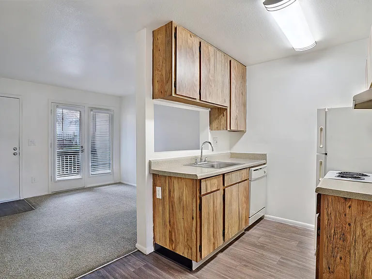 Kitchen & Living Room