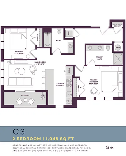 Floor plan C3