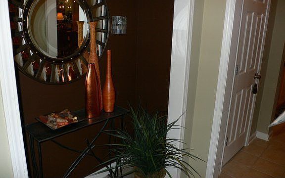 Formal Foyer with Art Niche