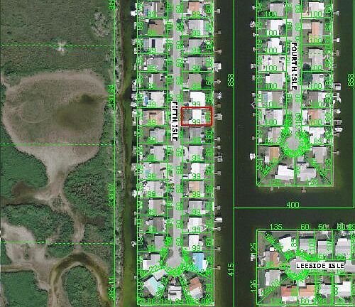 Aerial View of home & Canal