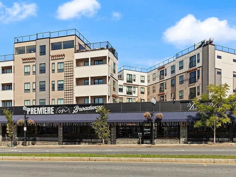 Front exterior from the Somerville side