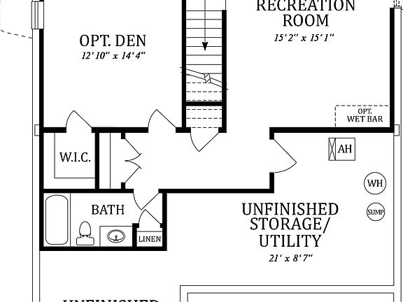 Optional Finished Lower Level