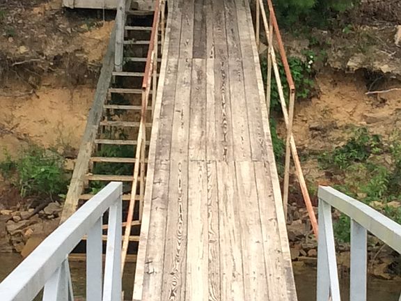 walkway from boat dock
