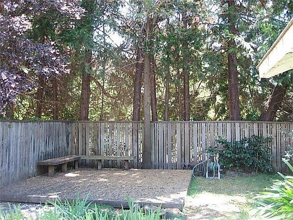 Large, private backyard