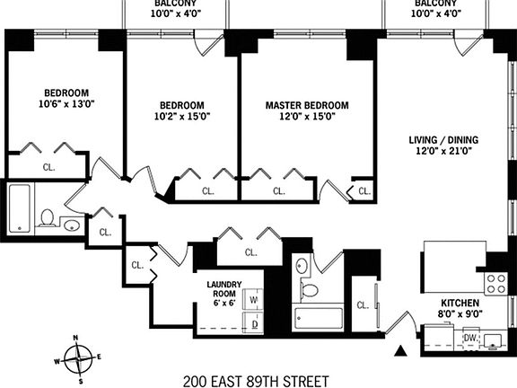 2nd image of 200 E 89th St #23EF