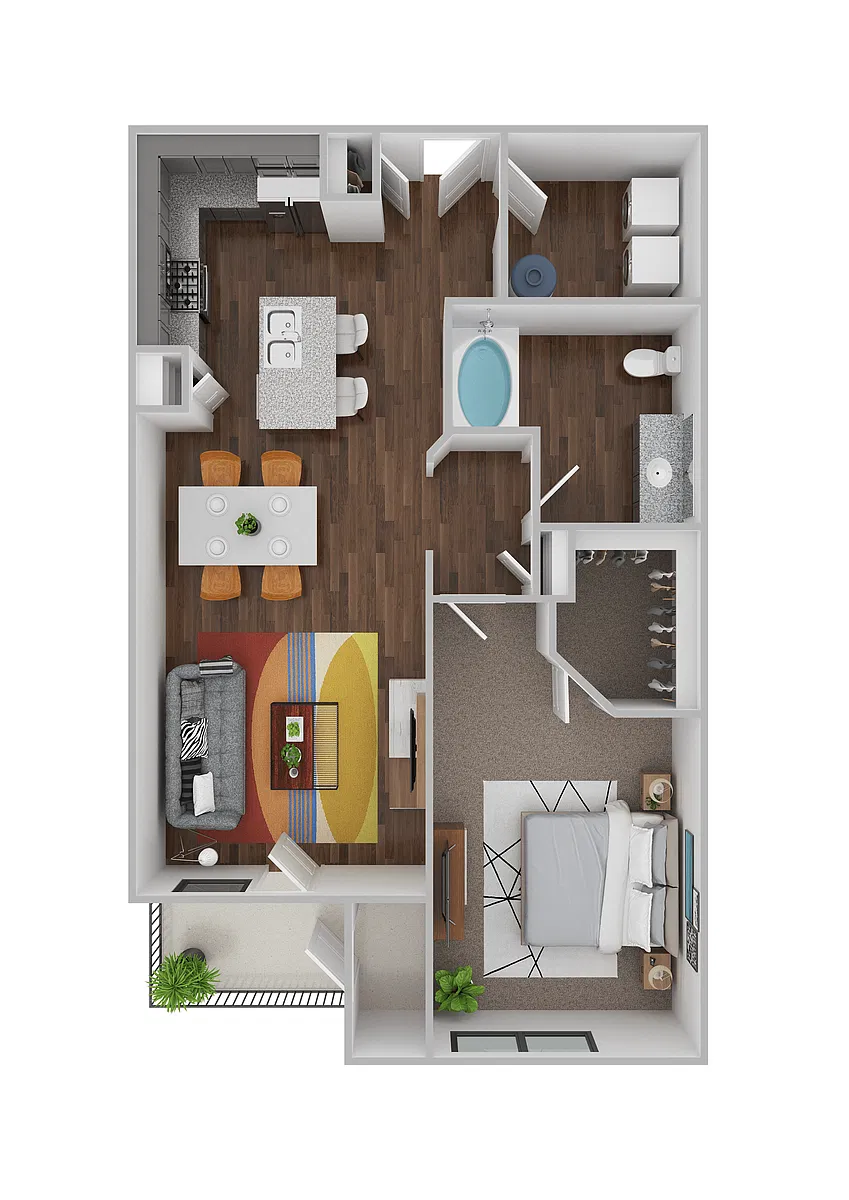 Floor plan The Myrtle