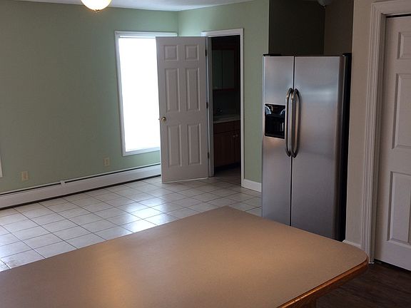 Kitchen with half bath