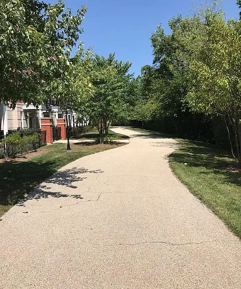 Walking/Biking path along the river and through the area parks, with access outside the backyard.